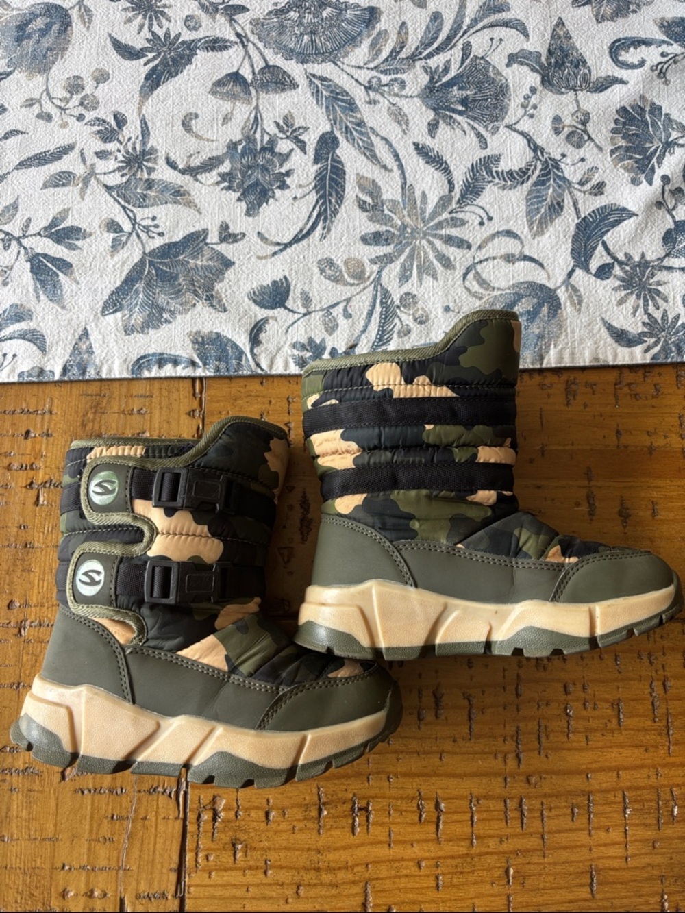 Mishansha Kids Snow Boots Camouflage